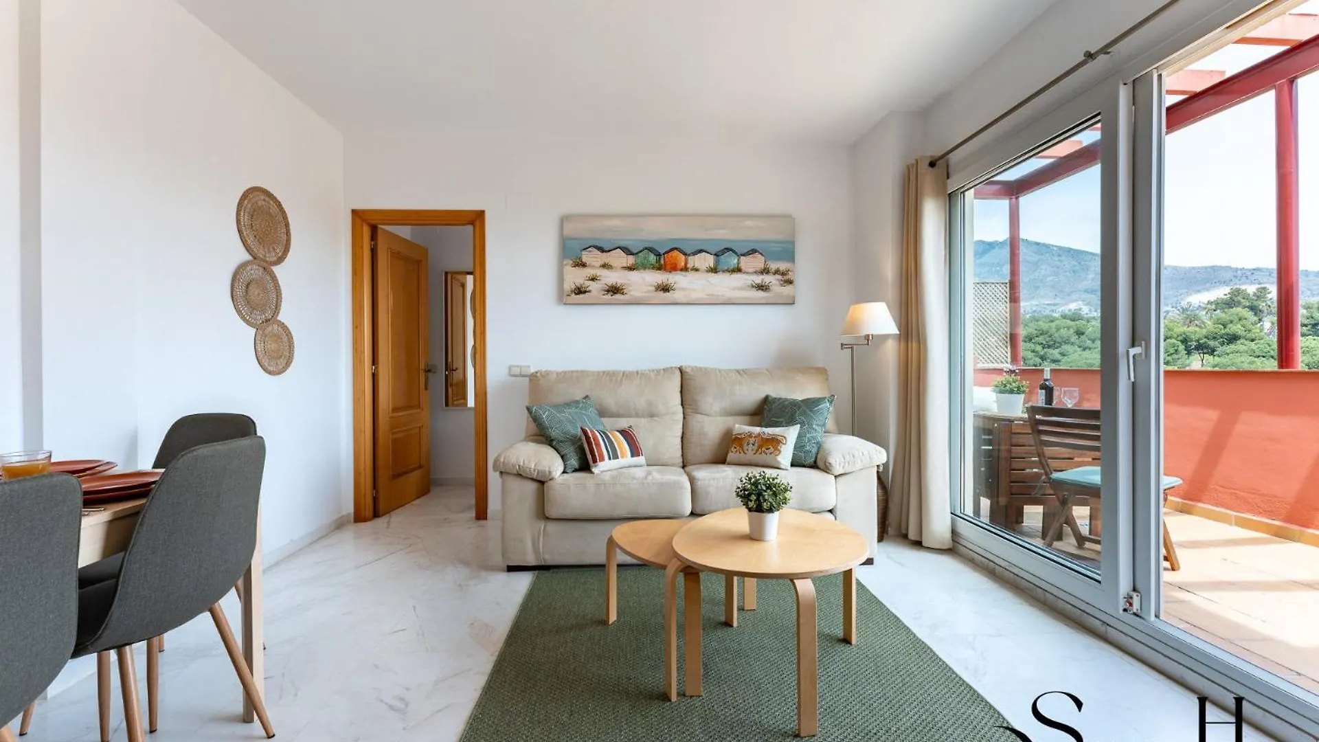 Apartament Amazing Sea And Golf Course View 2Br, Parking Pool Benalmádena 0*,  Hiszpania