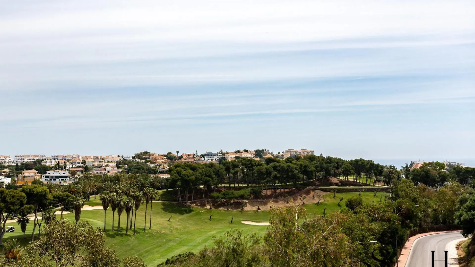 Apartament Amazing Sea And Golf Course View 2Br, Parking Pool Benalmádena
